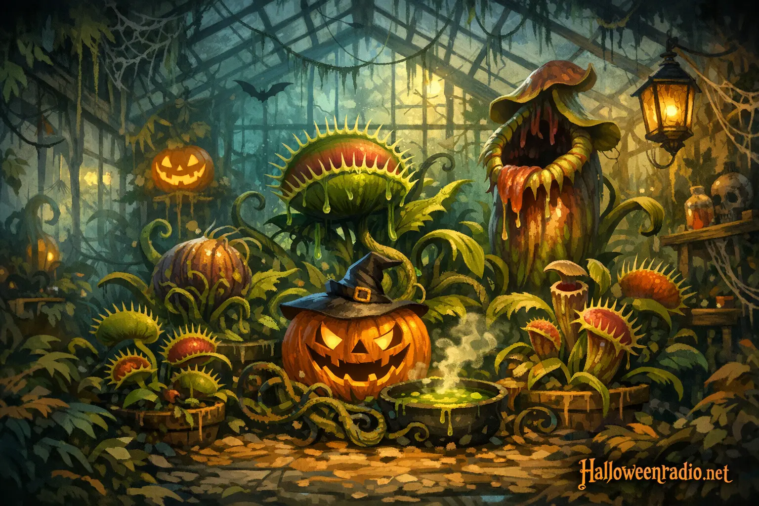 How to create a 'haunted' greenhouse with carnivorous plants