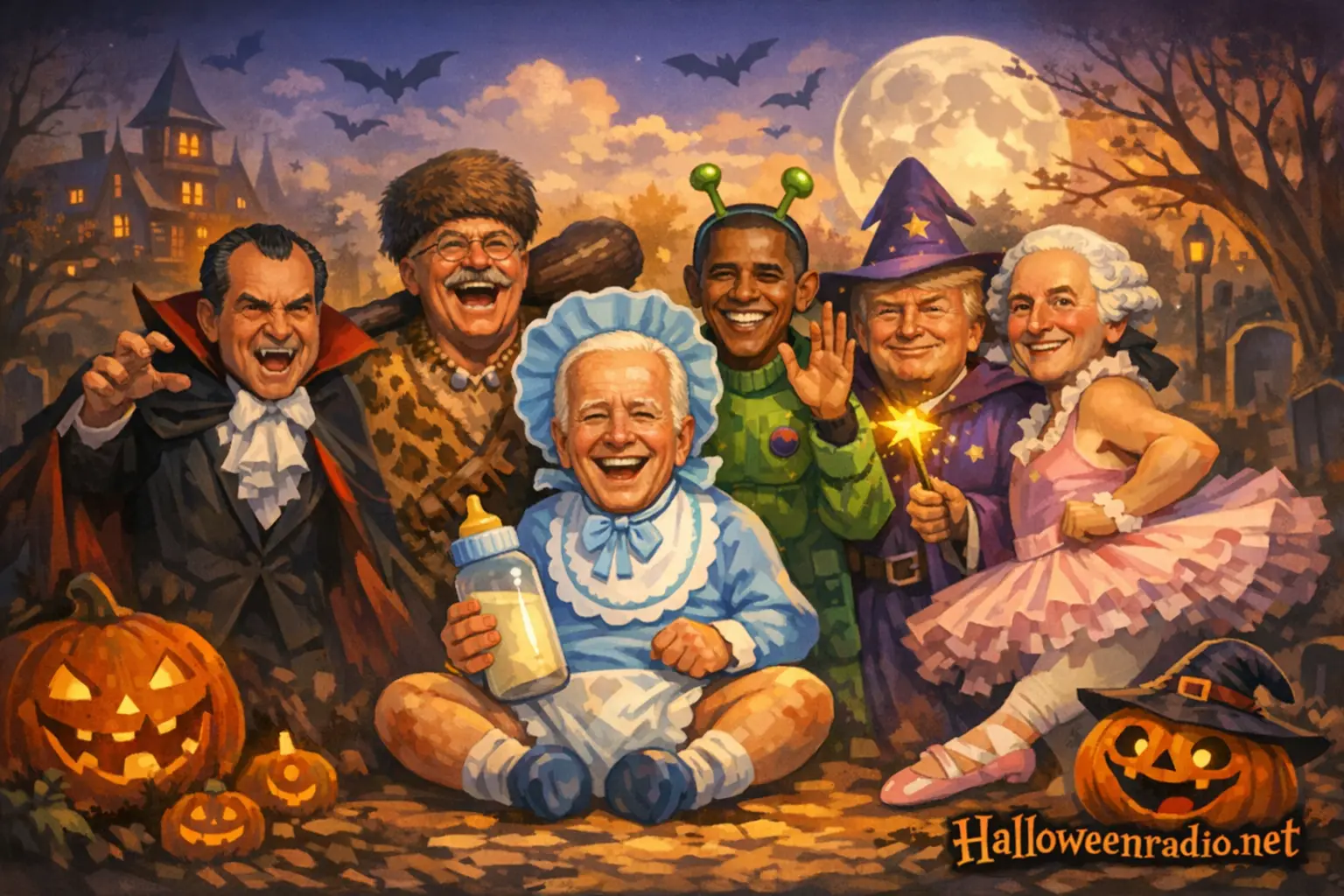 The funniest Halloween costumes ever worn by U.S. presidents