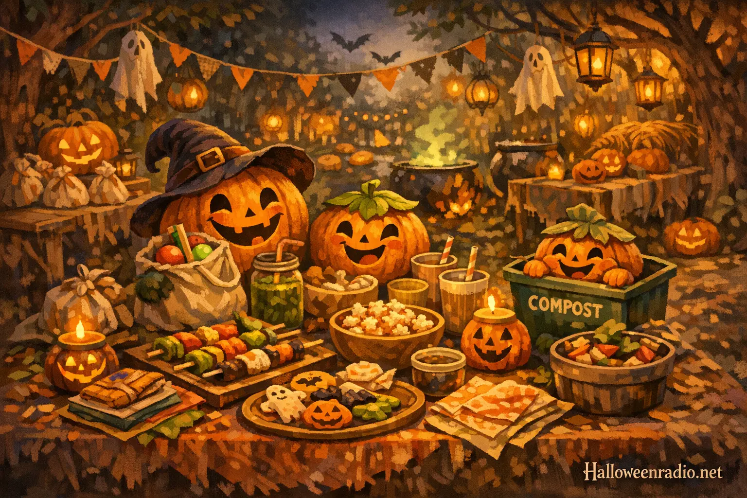 How to host a zero-waste Halloween party