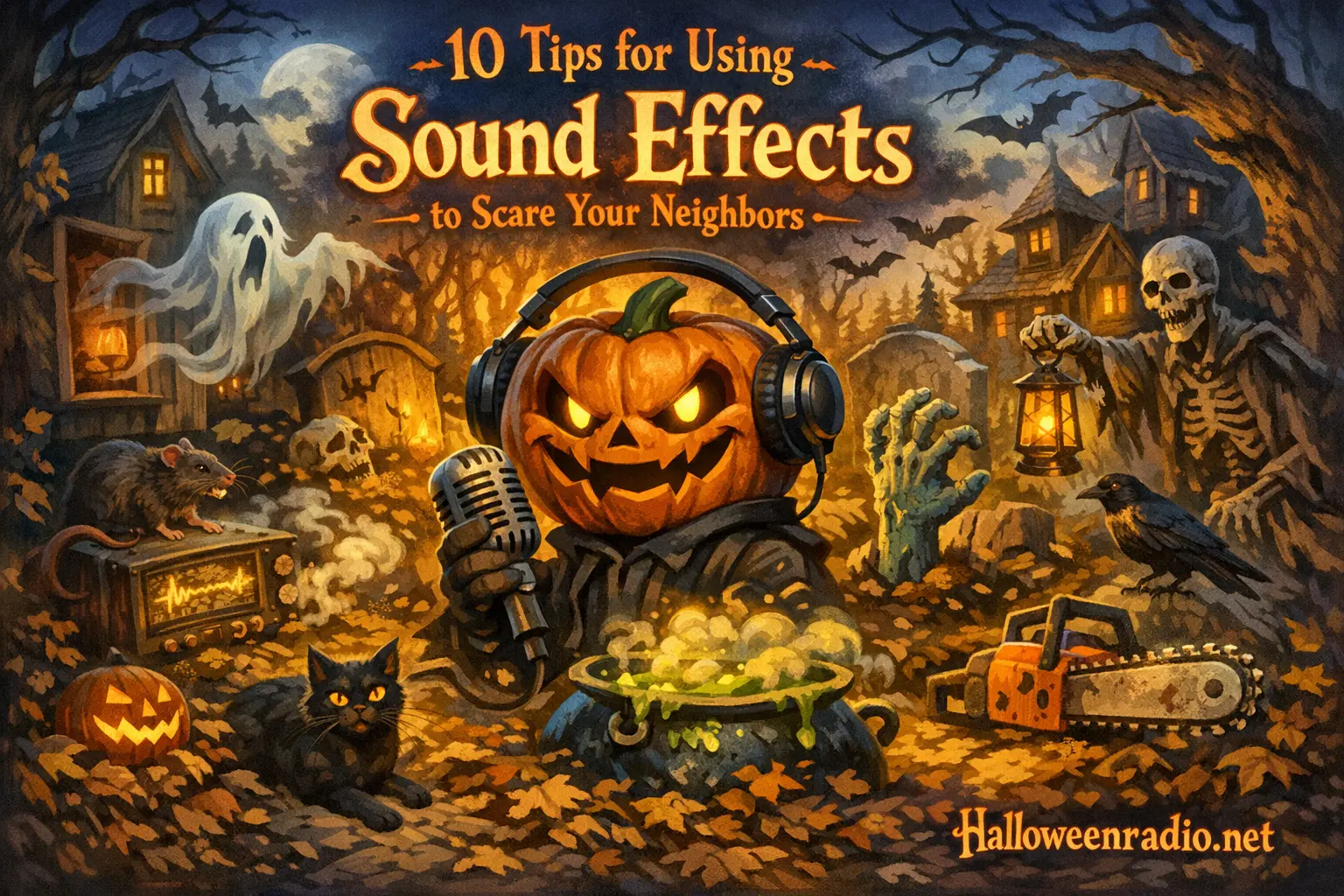 10 tips for using sound effects to scare your neighbors