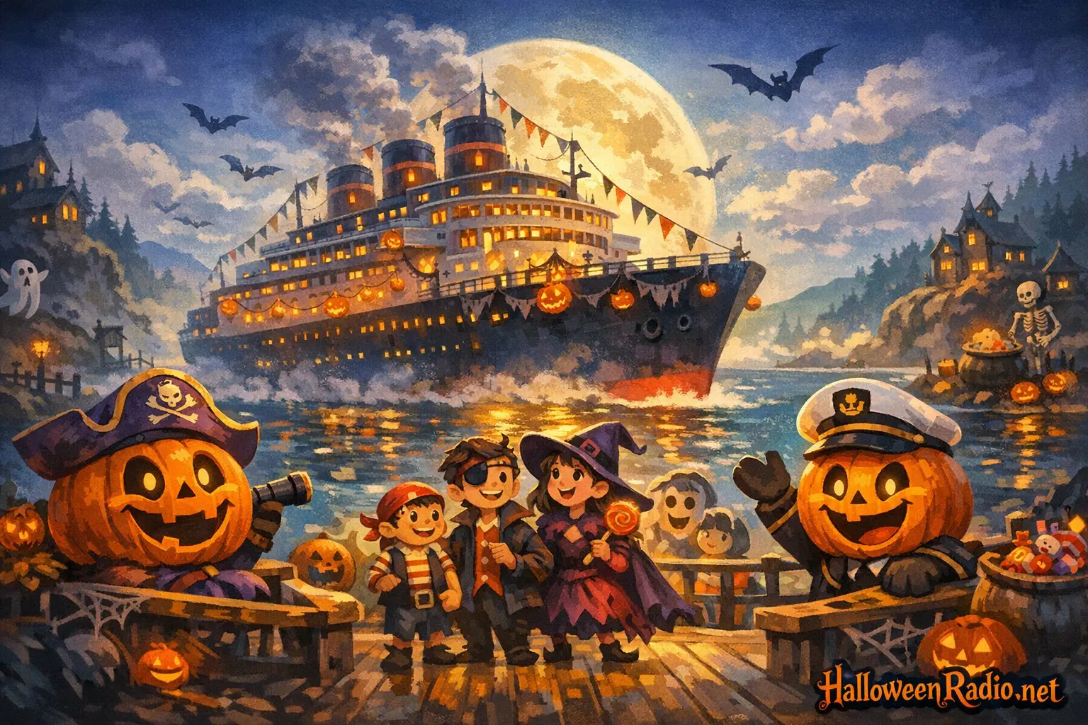 The best Halloween-themed cruises for families